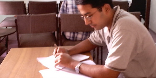 Student in TOEFL Class at CAT